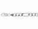 Sterling Silver 2.5mm Figaro Chain