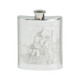 Shooting Pewter 6oz Hipflask