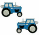 Blue Tractor Cuff Links In Presentation Box