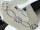 Sterling Silver Flower Bracelet