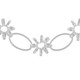Sterling Silver Daisy Flower Bracelet
