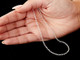Sterling Silver 3mm x 2.5mm  Oval Belcher Chain In 16", 18",  20" , 22"&  24" Lengths