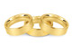 Gents 9ct Yellow Gold Easy Fit Shape 6mm Heavy Weight Wedding Ring in sizes Q-Z+4