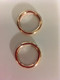 9ct Rose Gold 3mm Halo Shape Wedding Ring