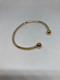 9ct Solid Yellow Gold Twist Torque Bangle