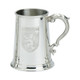 Pewter 1 Pint "Scotland" Tankard