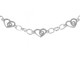 Sterling Silver Heart Bracelet
