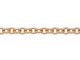 9ct Red Gold 2mm Trace Chain