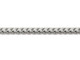 9ct White Gold 1.5mm Franco Chain