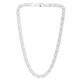 Sterling Silver Handmade Textured Polished Necklet