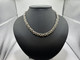 Sterling Silver Handmade Textured Polished Necklet