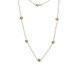 9ct Yellow Gold Infinity Bead Necklace