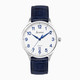 Accurist Gents Classic Blue Strap Watch 73000 RRP £129.00 Now £99.95