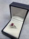 18ct Ruby & Diamond Princess Cut Ring