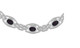 Sterling Silver Black Opal Gate Bracelet