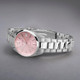 Accurist Everyday Pink Dial Stainless Steel Bracelet Watch 74003 RRP £129.00 Now £99.95