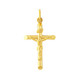 9ct Yellow Gold Crucifix