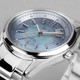 Accurist Ladies Blue Dial Solar Bracelet Watch 74016 RRP £179.00 Now £142.95