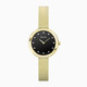 Accurist Ladies Gold Plated Mesh Strap Dress Watch RRP £179.00 Now £142.95