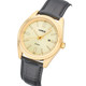 Lorus Gents Gold Plated Strap Watch RH976QX9 RRP £79.99 Use code Y8VS1483B for 20% discount