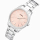 Lorus Ladies Clear Cut Pink Stainless Steel Bracelet Watch RG249XX9 £59.99 Use code Y8VS1483B for 20% discount