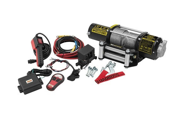 CanAm 5000 LB Winch With Wire Cable by QuadBoss