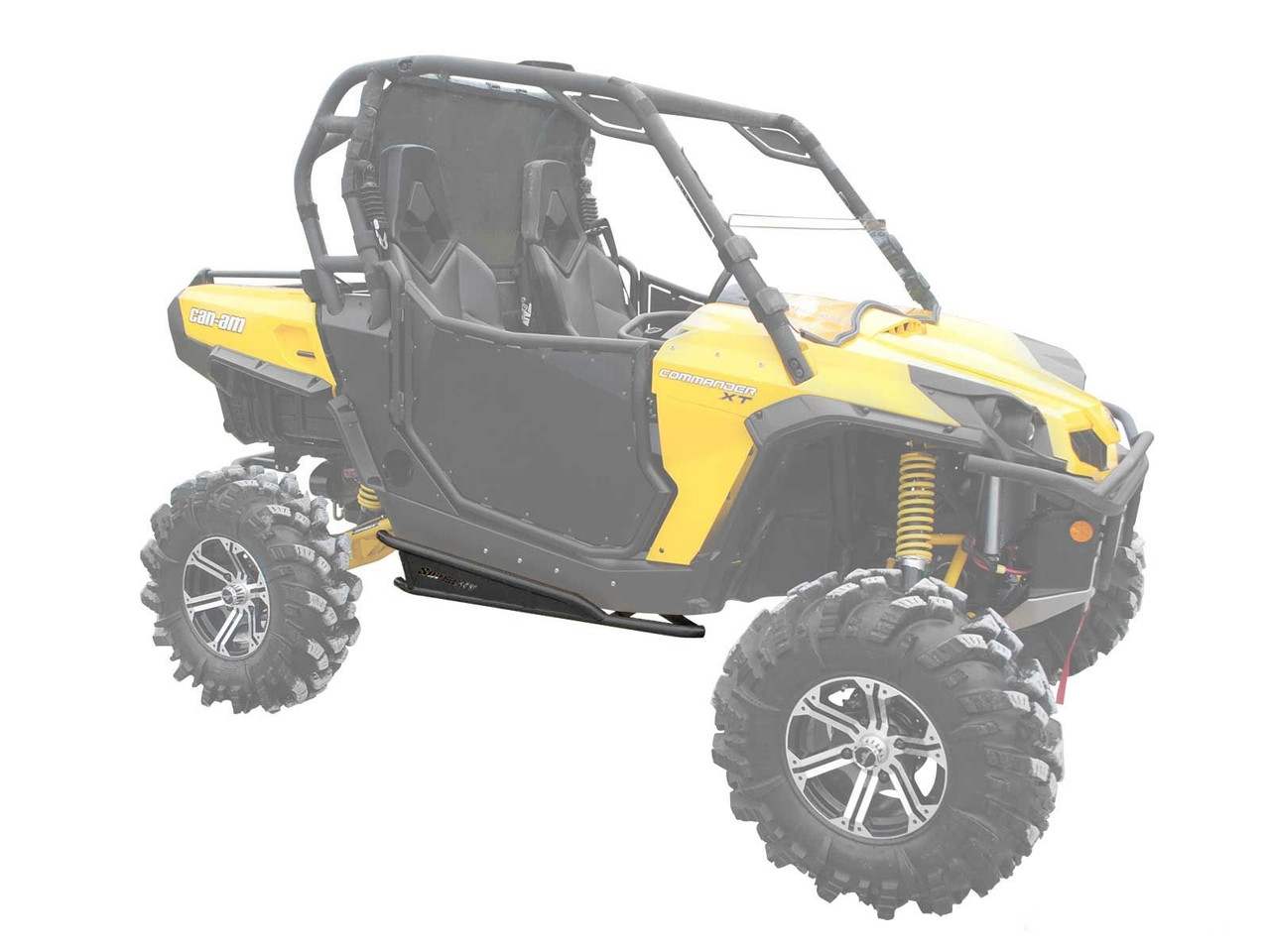 Can-Am Commander Rock Sliding Nerf Bars By SuperATV