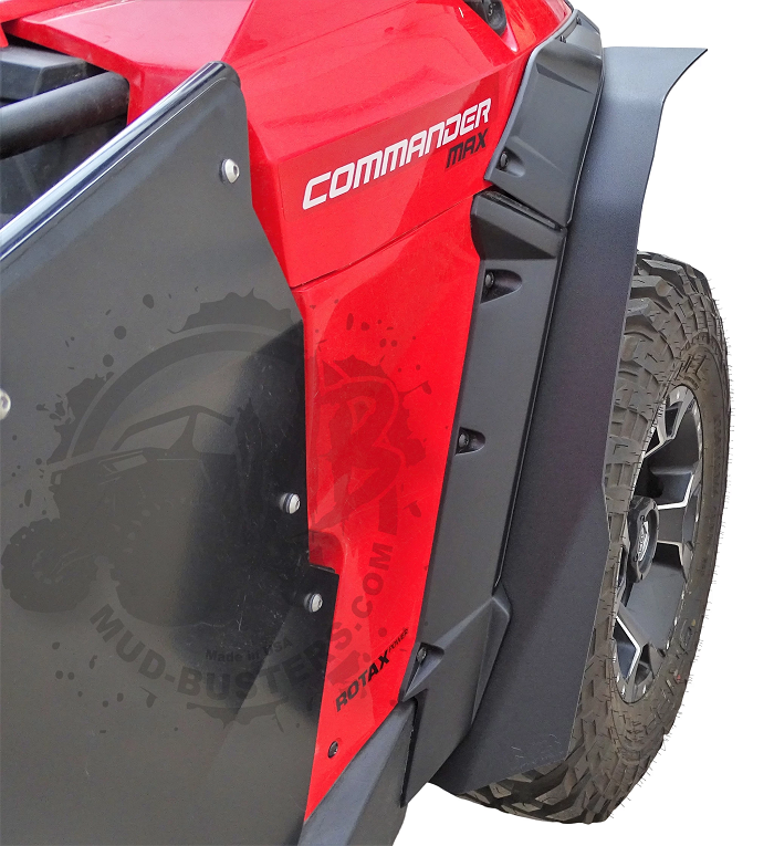 CanAm Commander XT Fenders Extensions by MudBusters