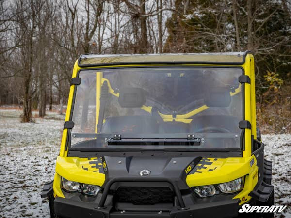 Can-Am Defender Vented Full Windshield by Super ATV