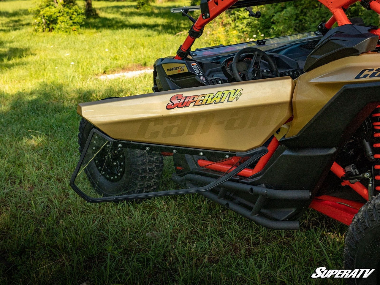 Can-Am Maverick X3 Clear Lower Doors by Super ATV