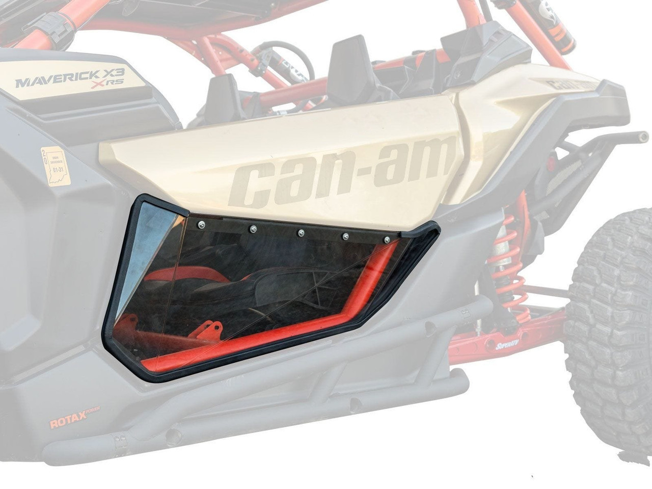 Can-Am Maverick X3 Clear Lower Doors by Super ATV