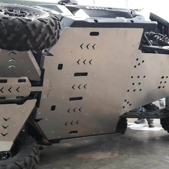 Can-Am Maverick X3 Full Aluminum Skid Plate Kit By AFX Motorsports