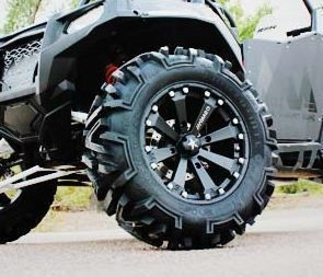 CanAm MSA M20 Kore Wheels w EFX Moto MTC Tires By EFX/MSA Tire & Wheel