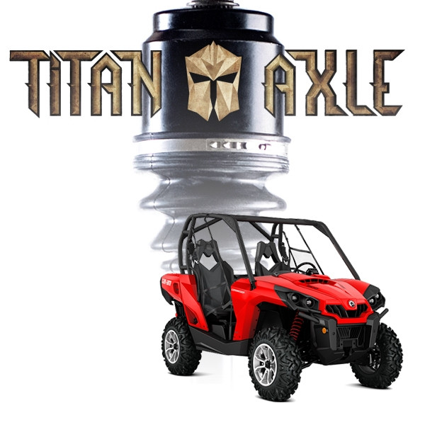 CanAm Commander Axle by Titan Axle