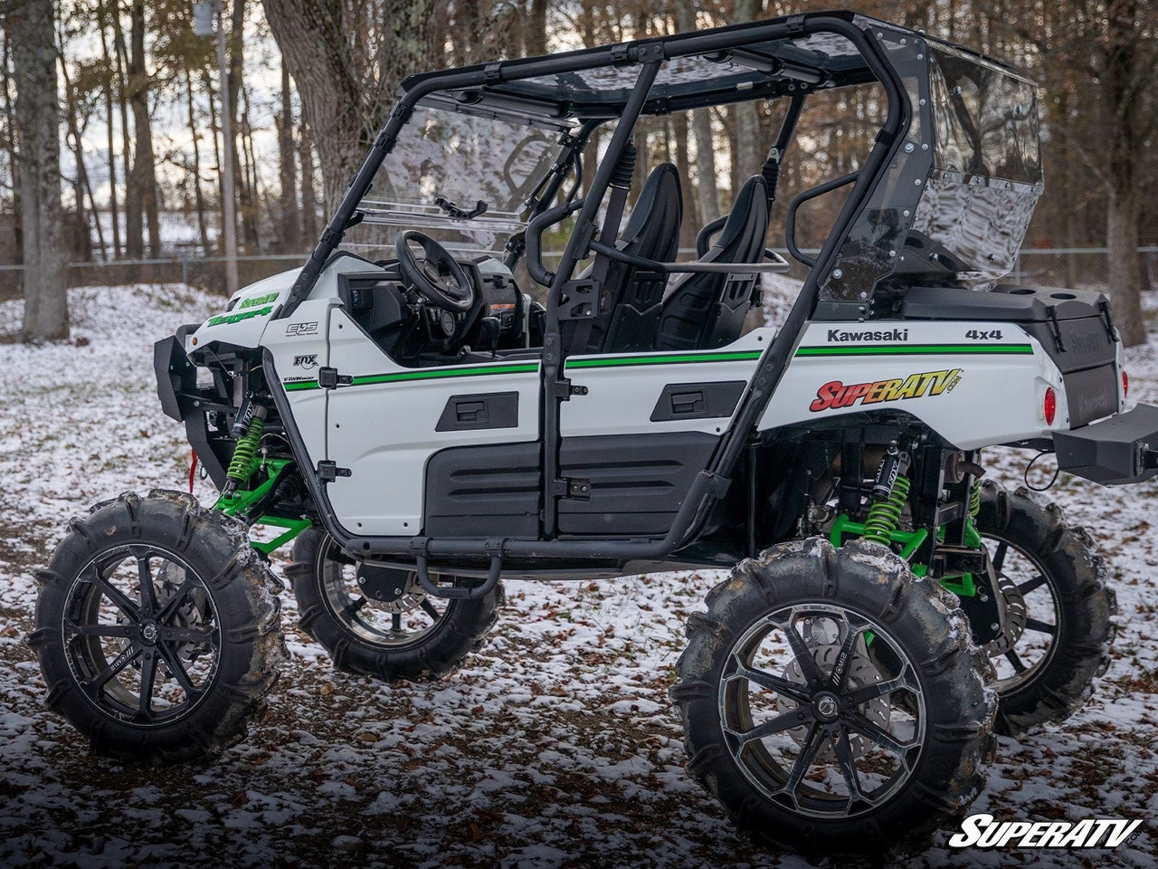 アップステアーズ Can-Am Nerf Bar Steps(Clamp On) by Super ATV NBS-U-002-00-ECC