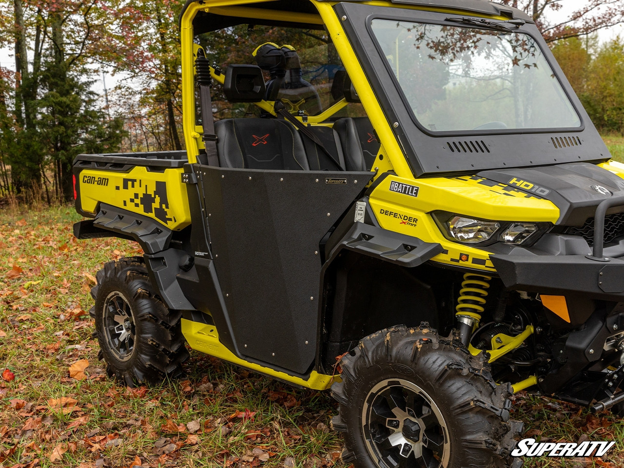 Can-Am Defender Aluminum Doors by Super ATV
