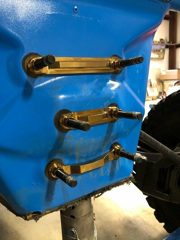 CanAm Maverick X3 Radius Rod Dog Bones Set Of 3 by ZRP Products ZRP