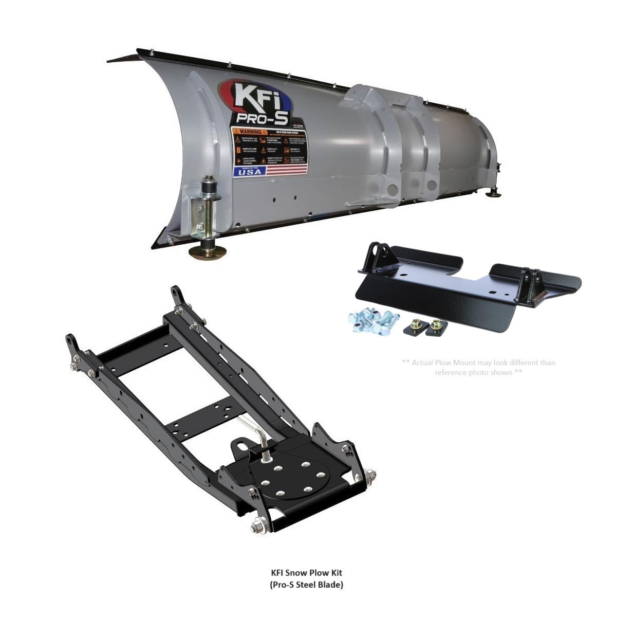 CanAm Commander Complete Snow Plow System by KFI Products