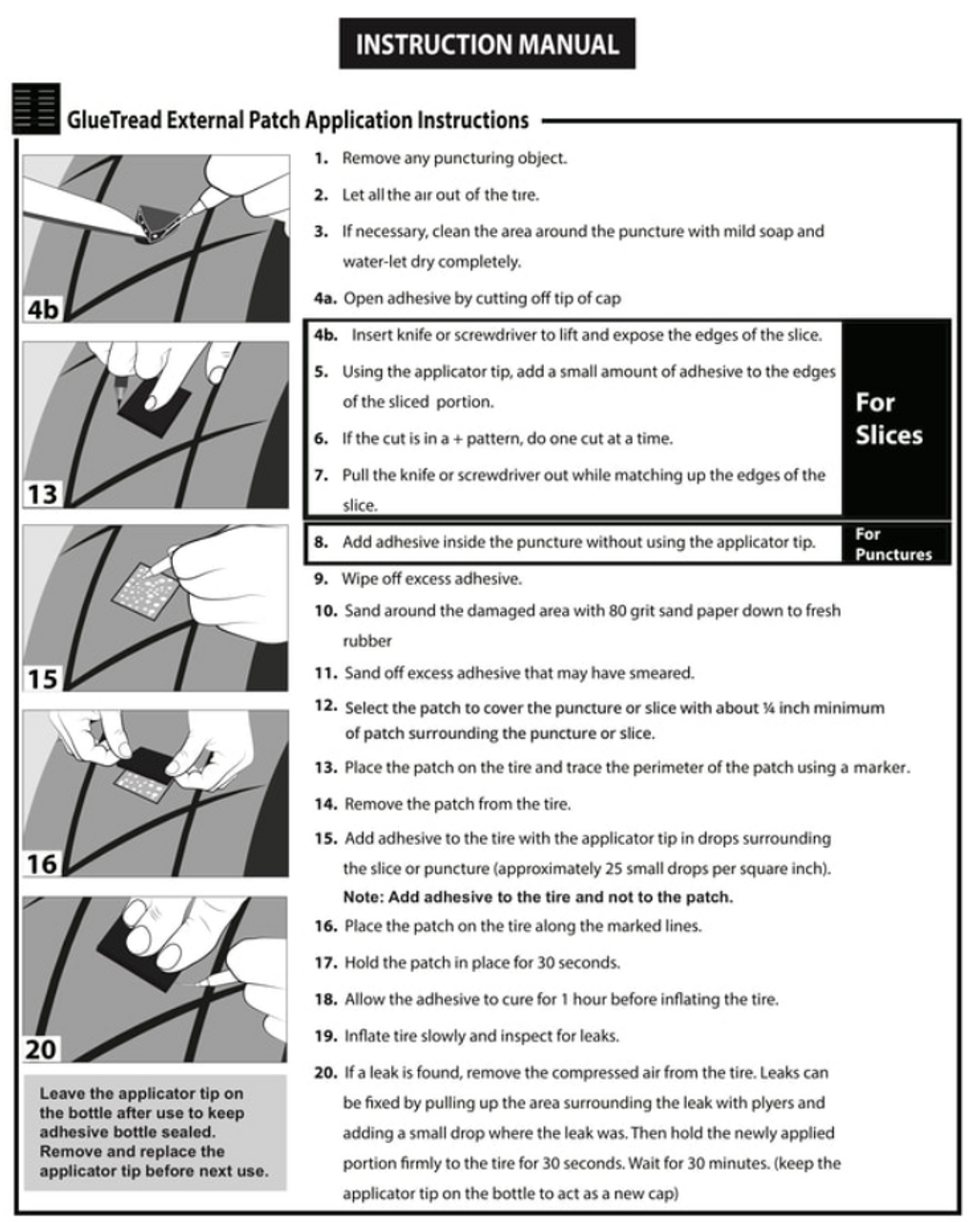 External Patch Kit – GlueTread