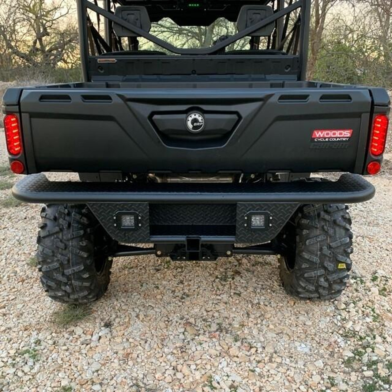 CanAm Defender Rear Bumper by Ranch Armor CB12XX
