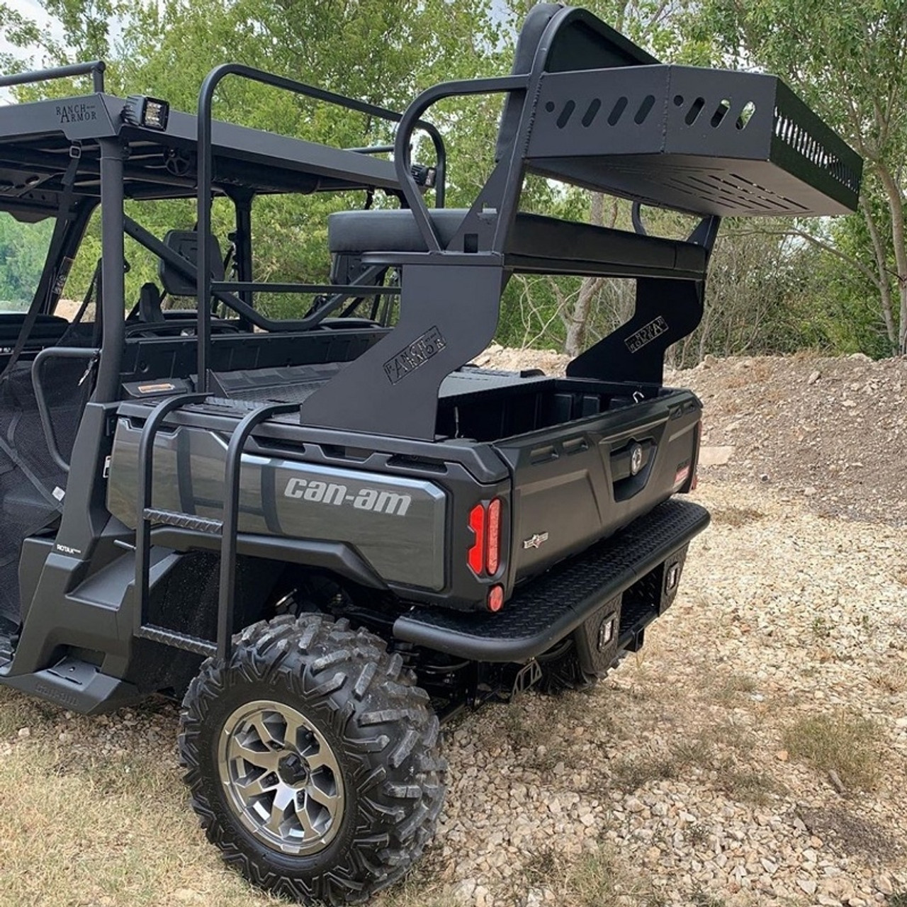 Cam-Am Defender Single Cab Side Steps - Ranch Armor UTV