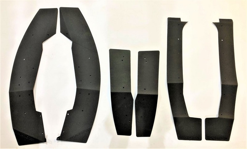 コマンダープロテクター　4種　未開封 Can Am Commander XT, Commander XT-P and Commander DPS Mud Flap
