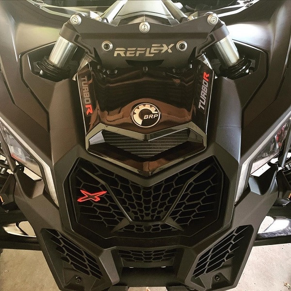 アウトドア ウエストマウントファン V8 3個 Can Am X3 Viking© Shock Tower by Reflex RFLX-SP-0021