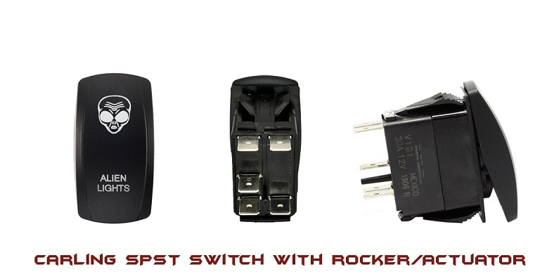 Can-Am Alien Lights Rocker Switch by XTC Power Products - SW11