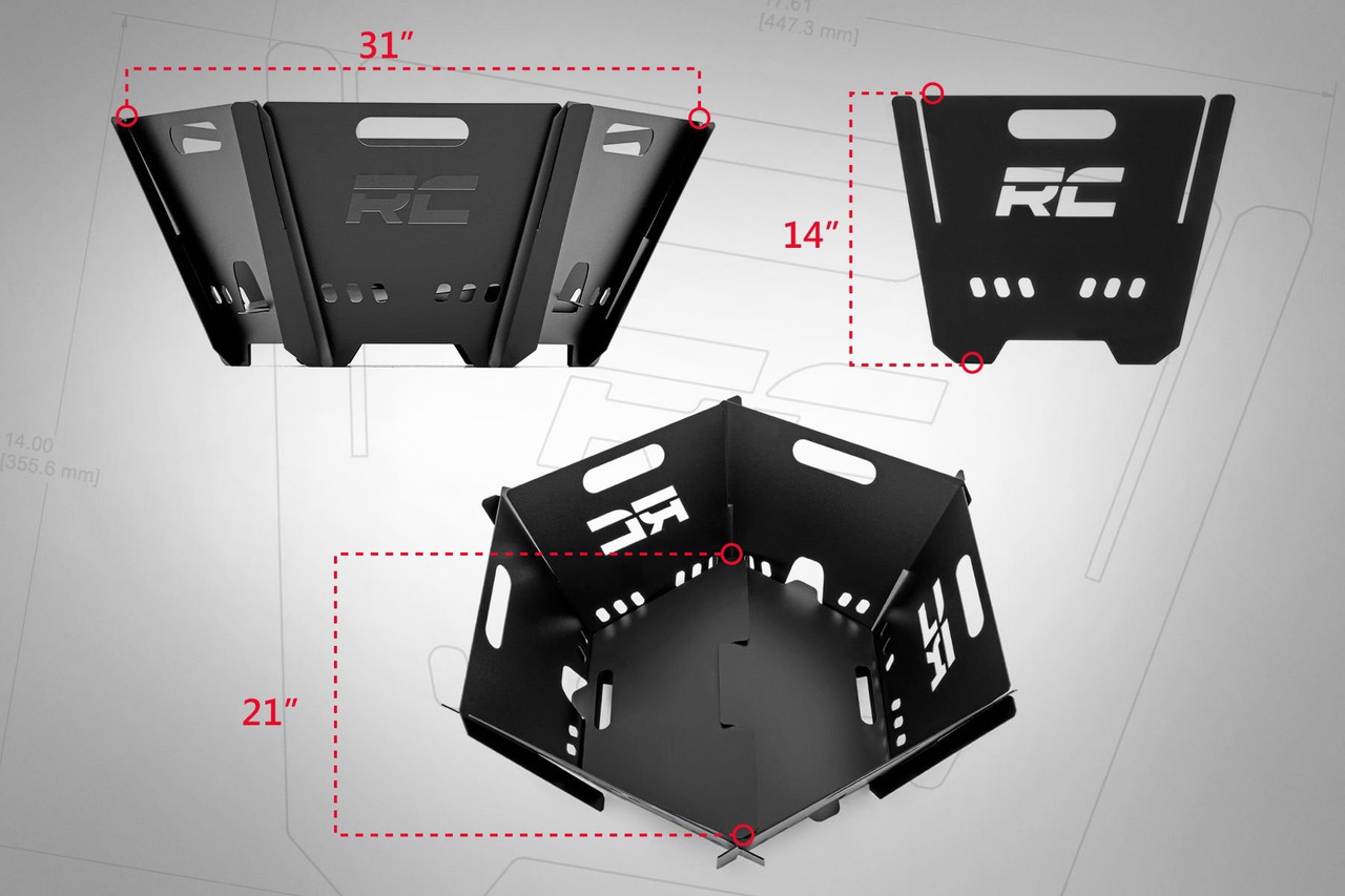 Can-Am Commander/Defender/Maverick X3/R Overland Collapsible Fire