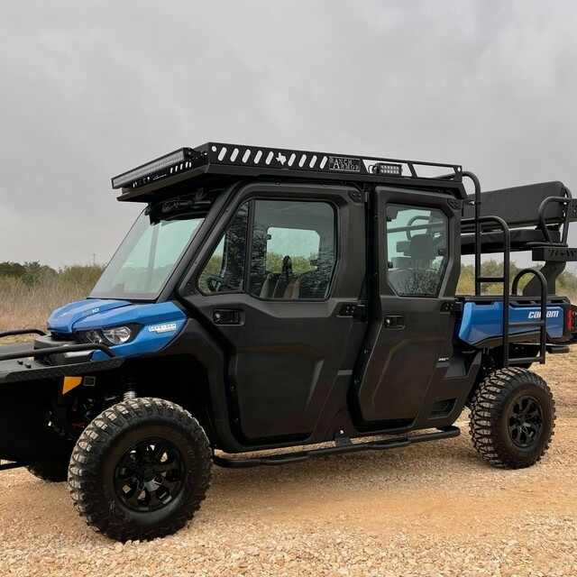 Can-Am Defender Max Limited HVAC Metal Roof by Ranch Armor CRN21