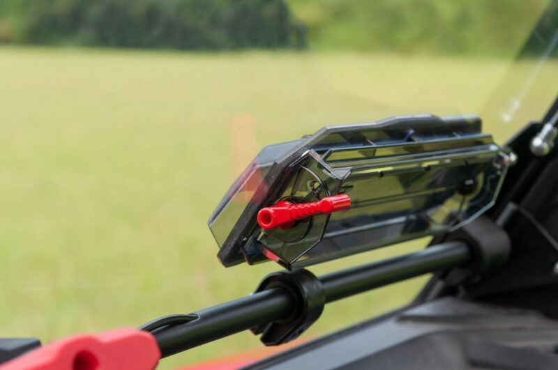 Can-Am Defender Flip-Up Vented Windshield (Scratch Resistant