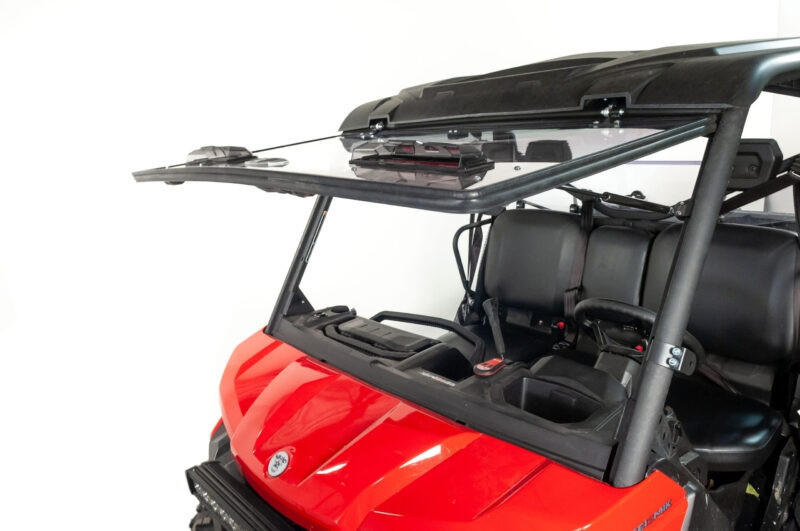 Can-Am Defender Flip-Up Vented Windshield (Scratch Resistant