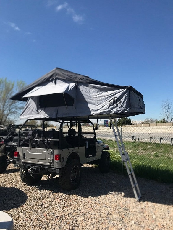 Can-Am Season Roof Top Tent With Skylights by Hutch Tents HTE