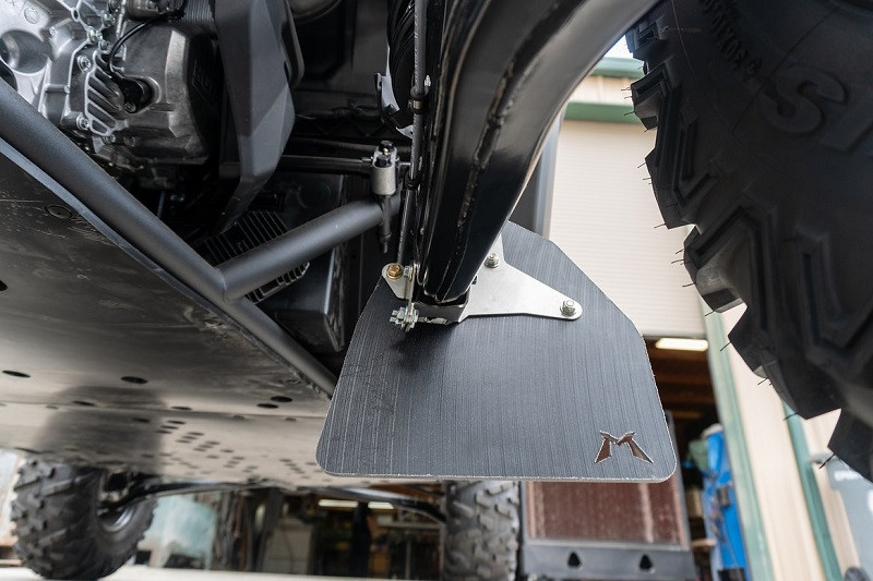 Can-Am Maverick X3 RS Rear Mud Flap Kit by Madigan Motorsports